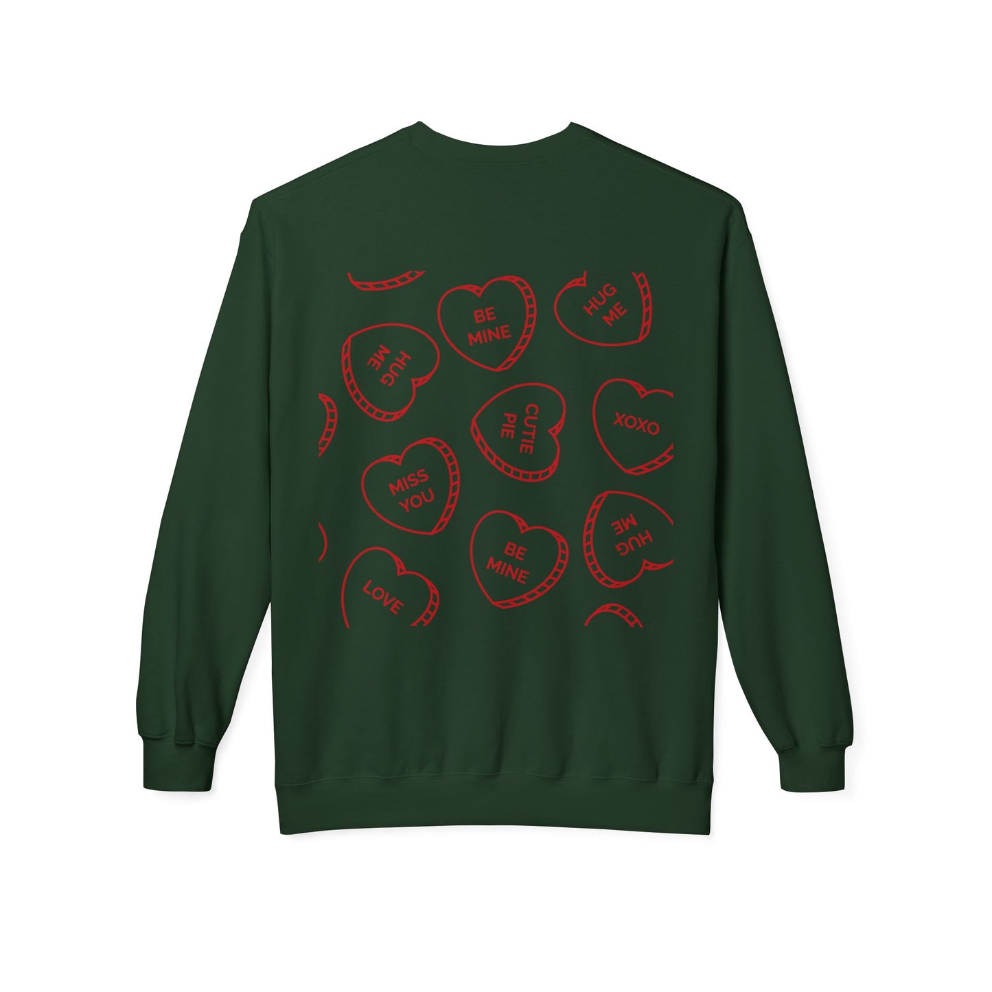 Love You Unisex Midweight Softstyle Fleece Crewneck Sweatshirt