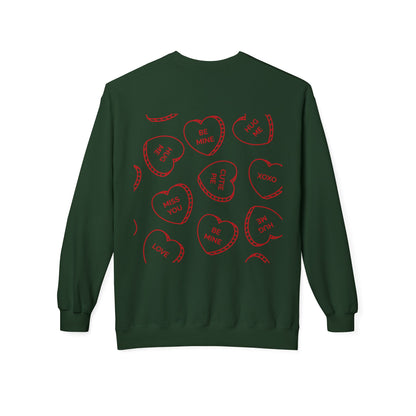 Love You Unisex Midweight Softstyle Fleece Crewneck Sweatshirt
