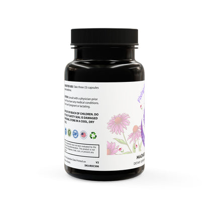 Mega Magnesium Zinc Supplement (90 Capsules)