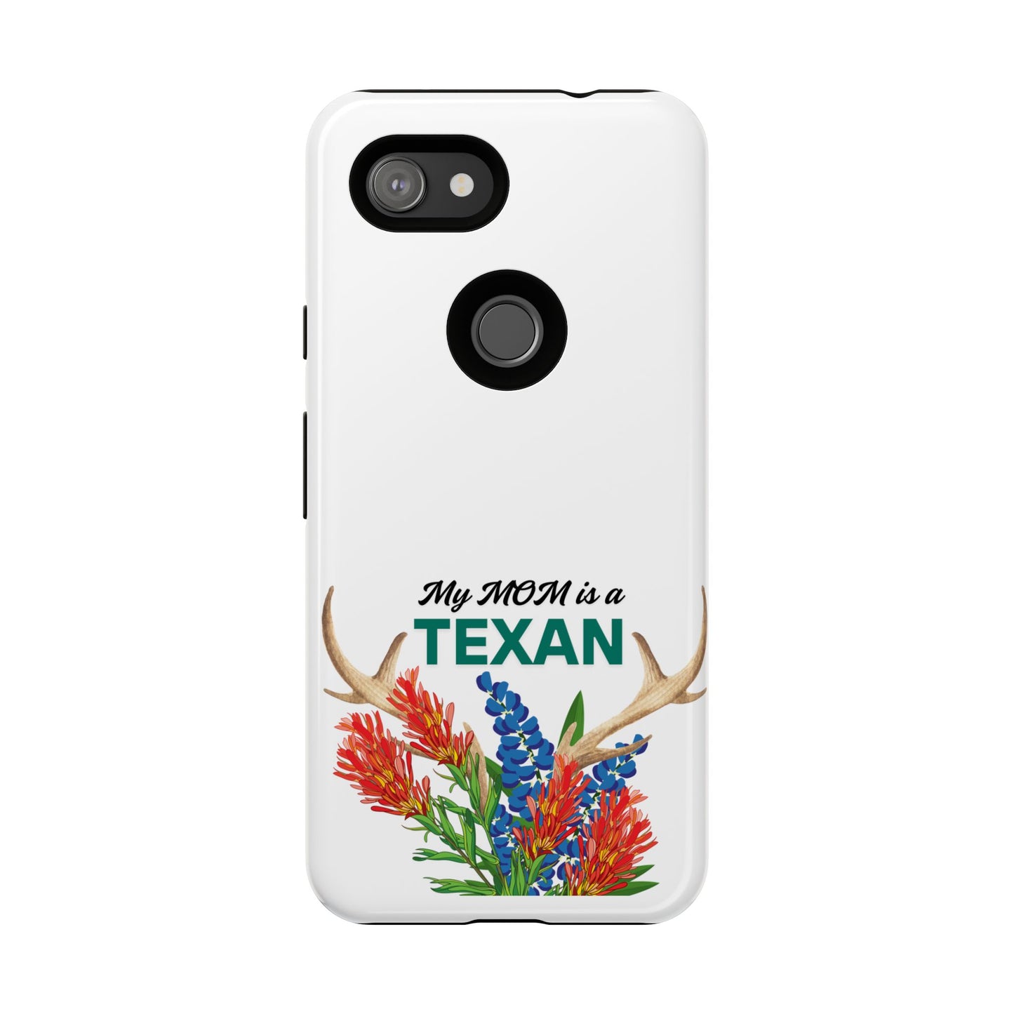 Texas MOM Phone Case - Tough & Stylish Floral Design