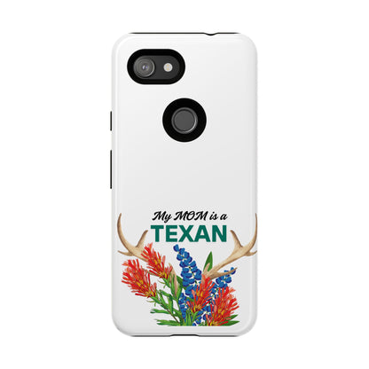 Texas MOM Phone Case - Tough & Stylish Floral Design