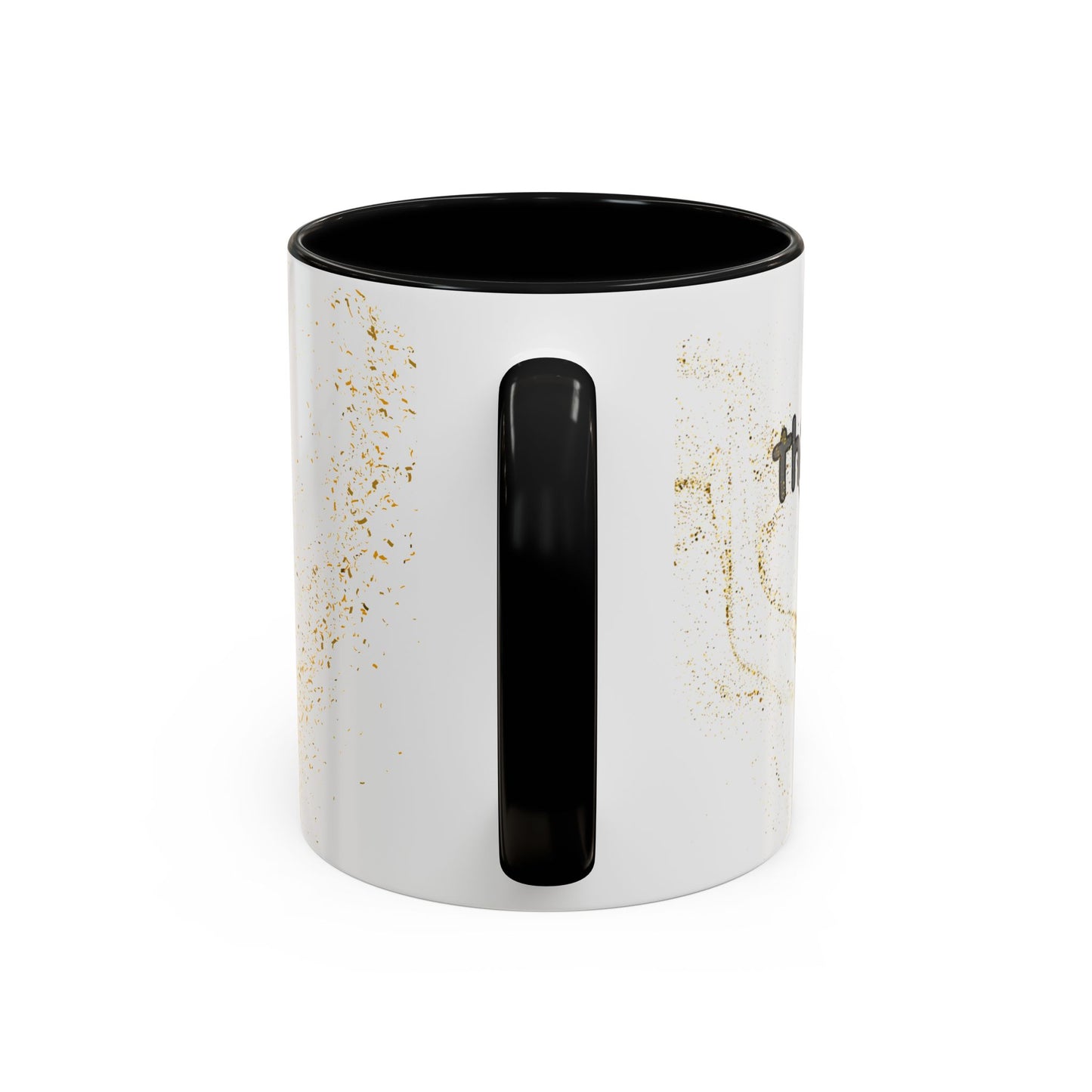 Thanks Dad Accent Coffee Mug — 'Thanks Dad' Father's Day Gift