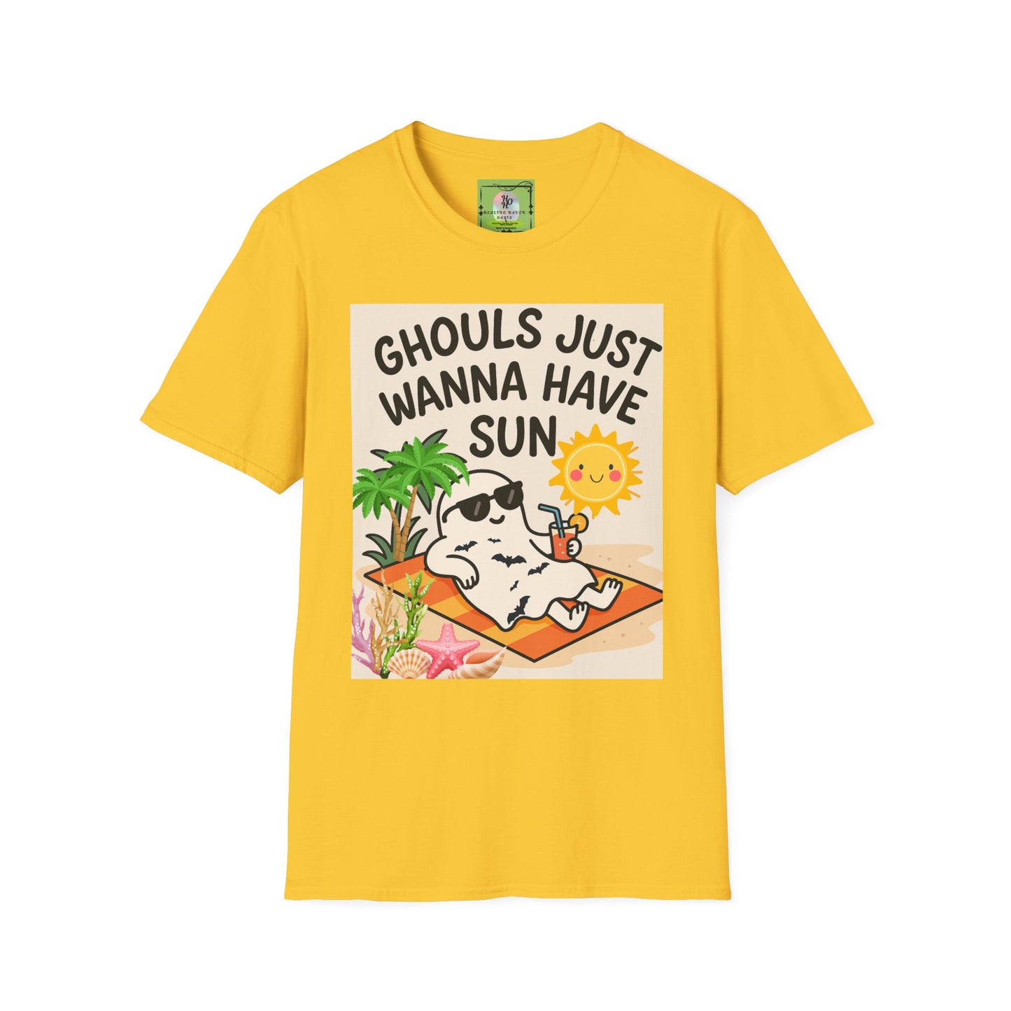 Ghouls Having Fun T-Shirt — Summer Meets Halloween Funny Tee