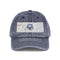Patriotic Eagle Vintage Embroidery Cap, Retro Dad Hat
