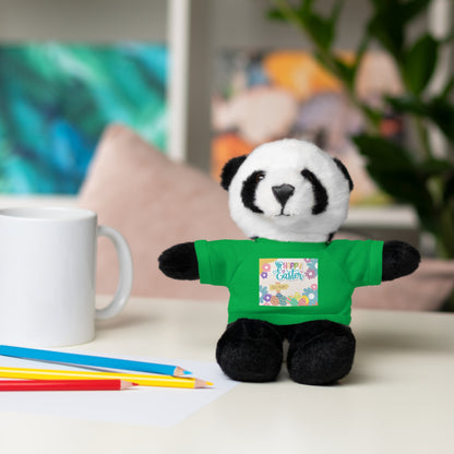 Happy Easter Stuffed Animal with T-Shirt