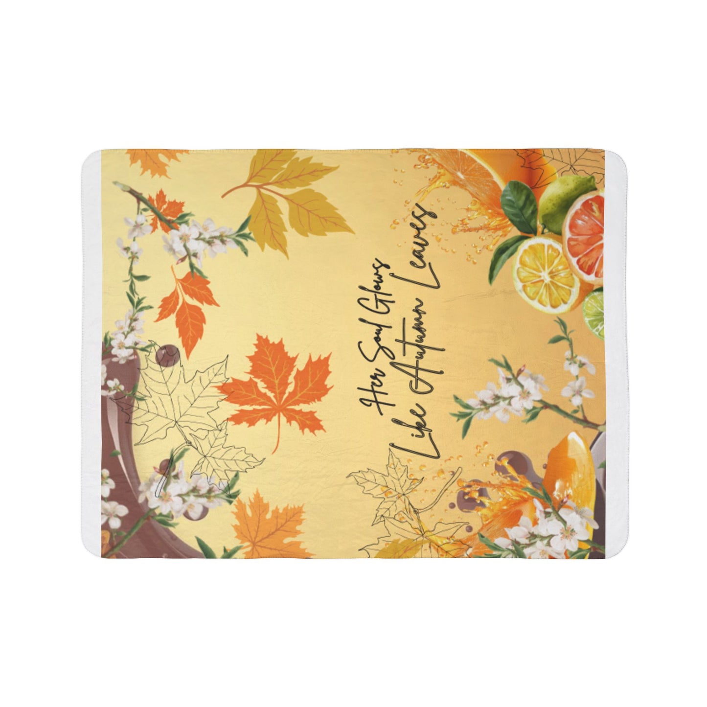 Whispering Maple Plush Throw for Women