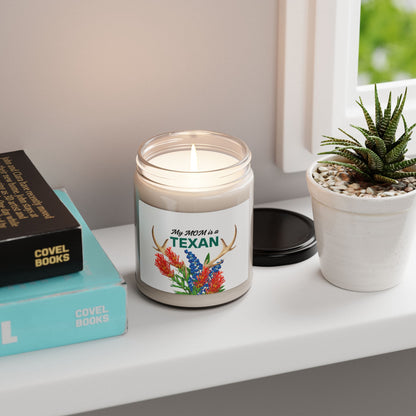 Texas MOM Scented Soy Candle - Perfect Gift for Mother's Day or Texas Lovers