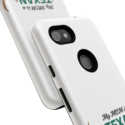 Texas MOM Phone Case - Tough & Stylish Floral Design