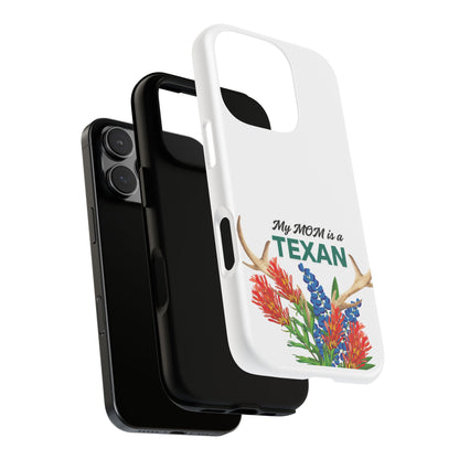 Texas MOM Phone Case - Tough & Stylish Floral Design