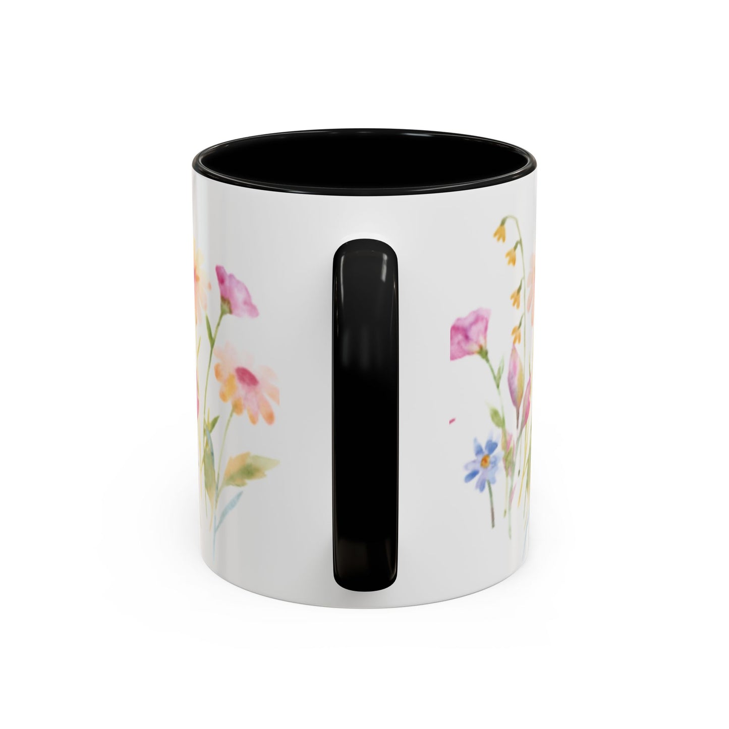 Valentine Floral Coffee Mug — "You Are My Valentine" Accent Mug