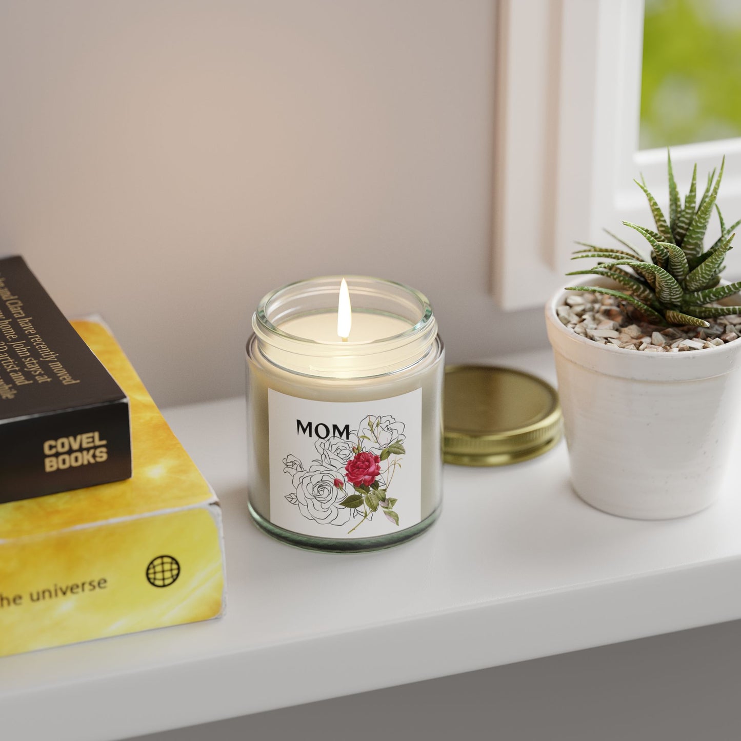 Mom Specialty Candle– Coconut Apricot Wax (4oz & 9oz)