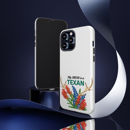 Texas MOM Phone Case - Tough & Stylish Floral Design