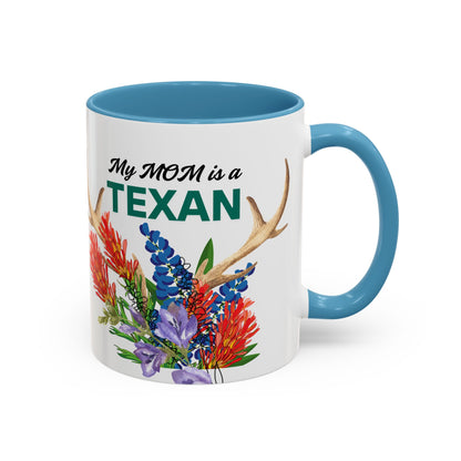 Texas MOM Coffee Mug - 11oz & 15oz Accent Cups