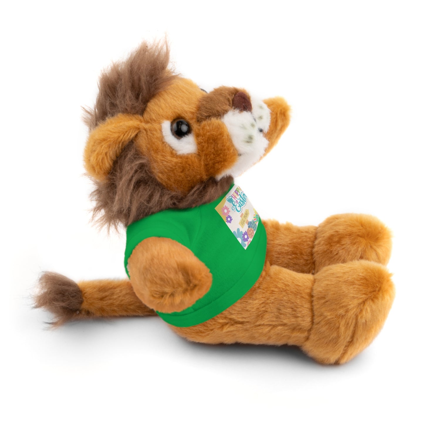 Happy Easter Stuffed Animal with T-Shirt