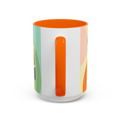Vintage Off-Road Truck Coffee Mug — Desert Sunset Accent