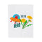My Mom is My Hero Velveteen Plush Blanket - Cozy Gift for Mother's Day or Any Occasion