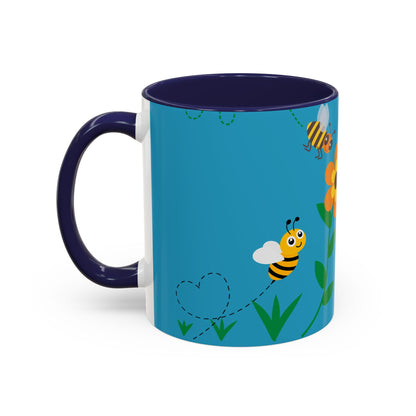 Sweetest Mom Coffee Mug - Bee & Honey Design - Perfect Gift for Mother's Day