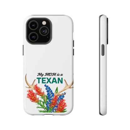 Texas MOM Phone Case - Tough & Stylish Floral Design