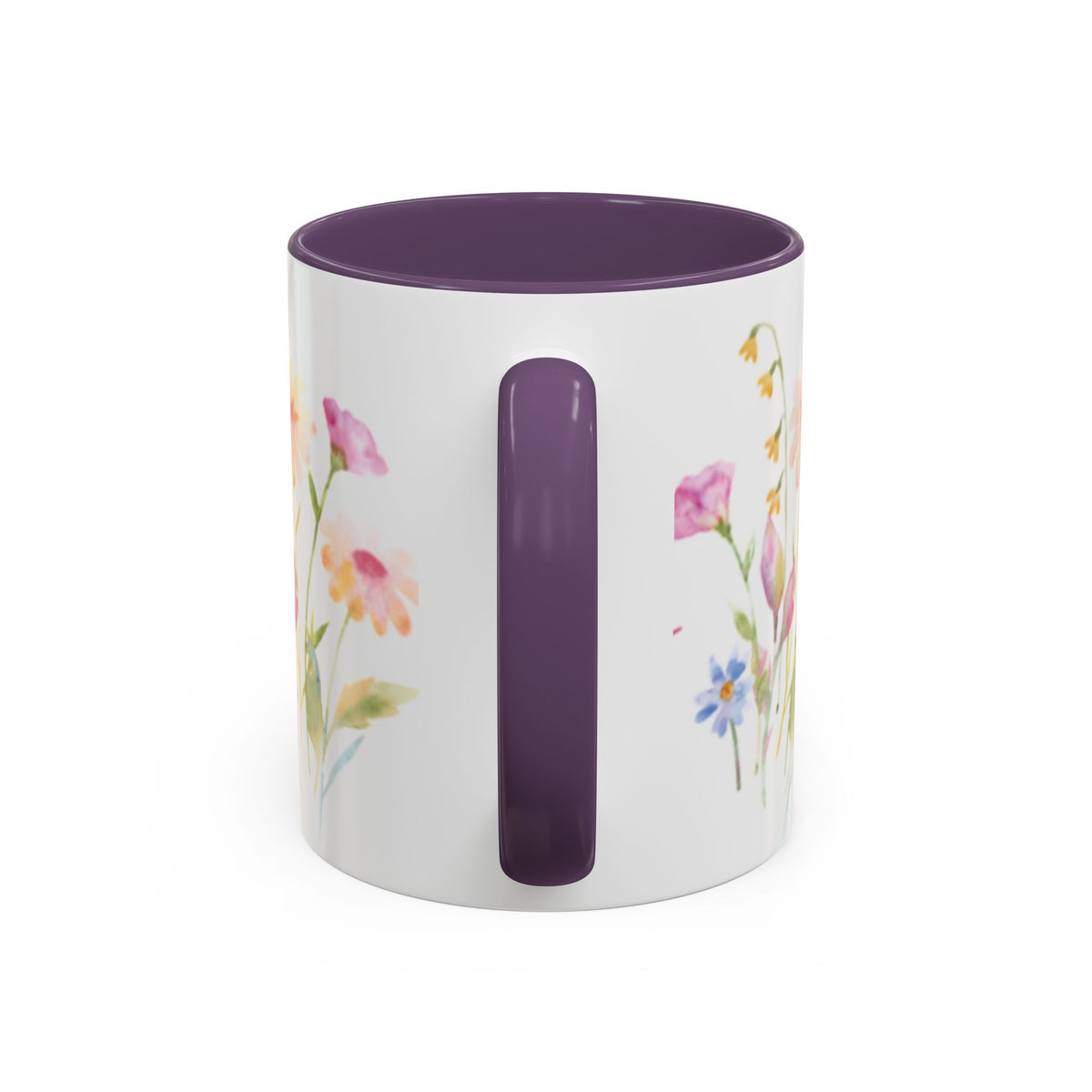 Valentine Floral Coffee Mug — "You Are My Valentine" Accent Mug
