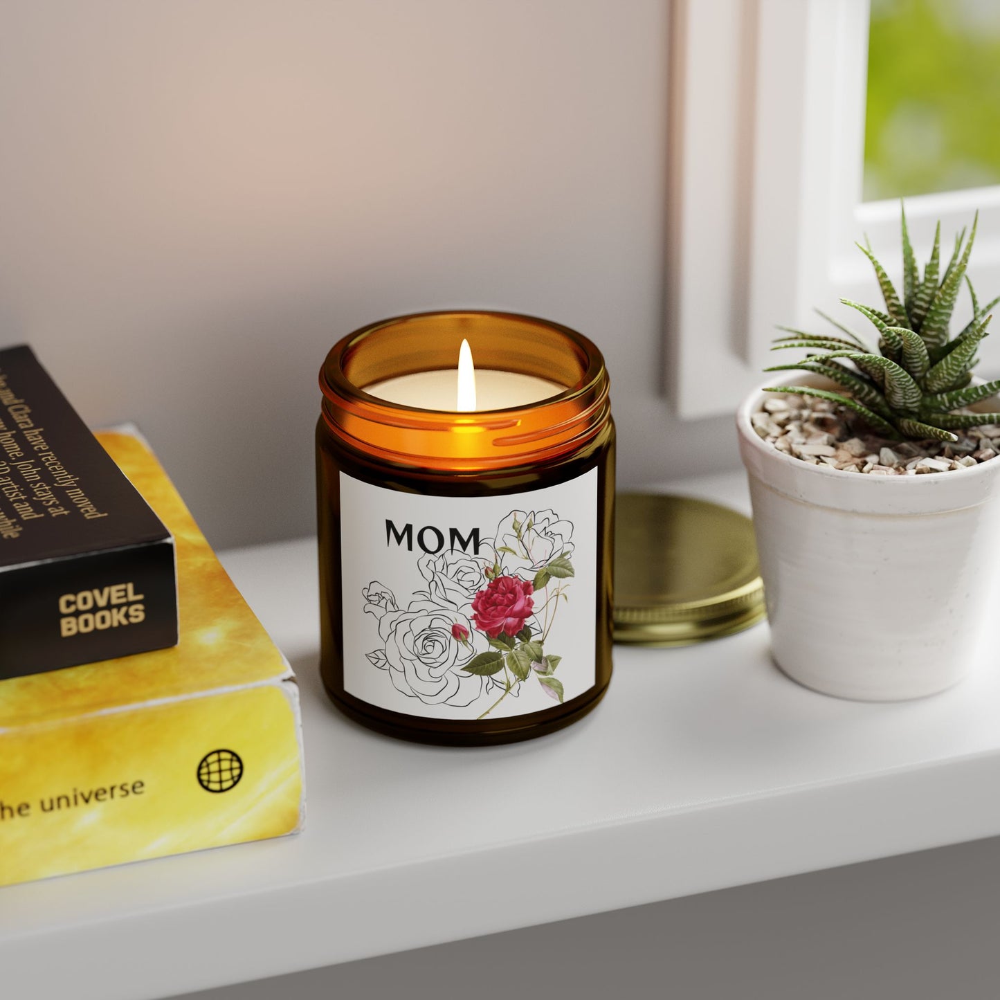 Mom Specialty Candle– Coconut Apricot Wax (4oz & 9oz)