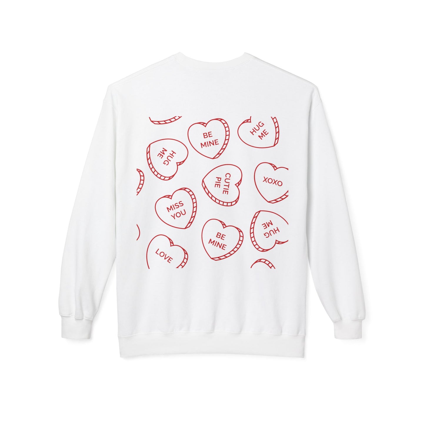 Love You Unisex Midweight Softstyle Fleece Crewneck Sweatshirt