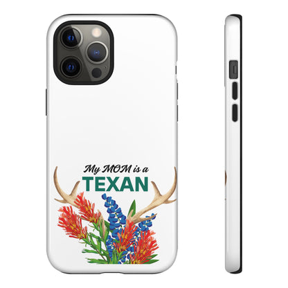 Texas MOM Phone Case - Tough & Stylish Floral Design