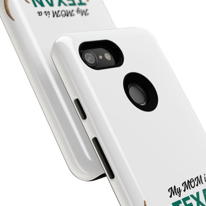 Texas MOM Phone Case - Tough & Stylish Floral Design