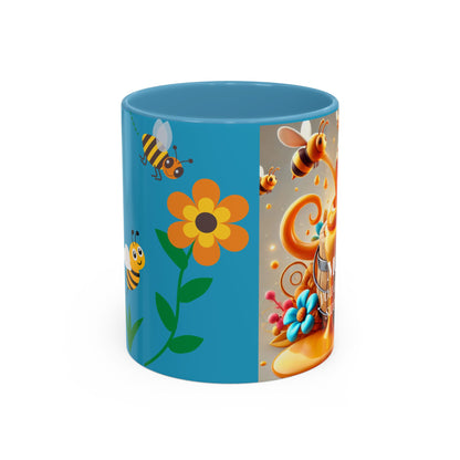 Sweetest Mom Coffee Mug - Bee & Honey Design - Perfect Gift for Mother's Day