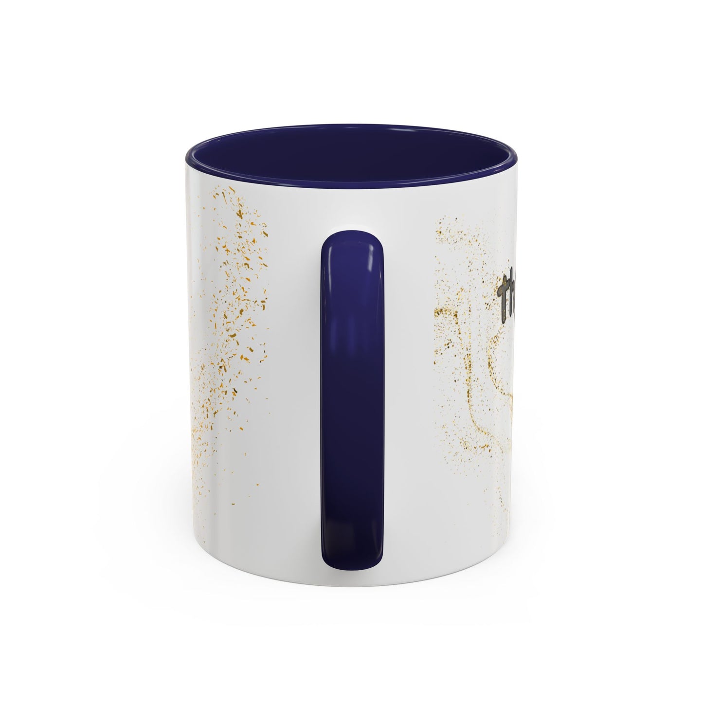 Thanks Dad Accent Coffee Mug — 'Thanks Dad' Father's Day Gift