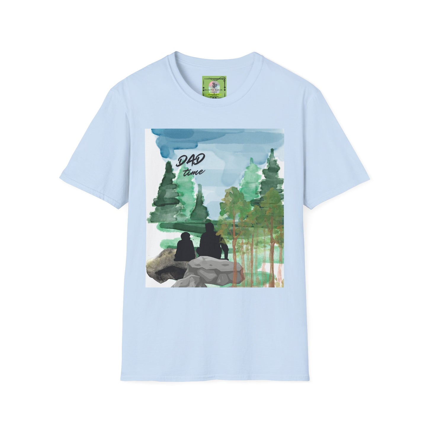 Dad Time T-Shirt — Camping Forest Dad Graphic Tee