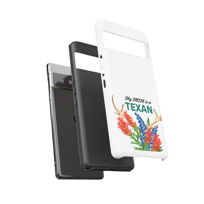 Texas MOM Phone Case - Tough & Stylish Floral Design