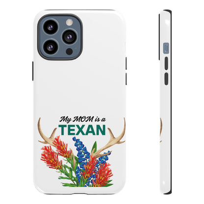 Texas MOM Phone Case - Tough & Stylish Floral Design