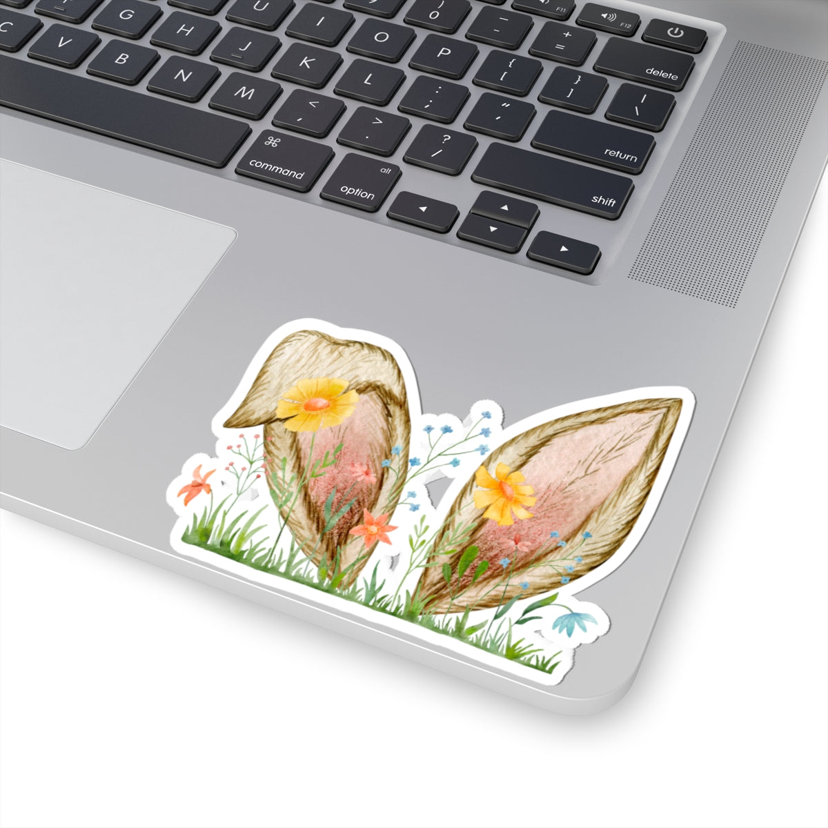 Bunny Ears in Spring | Nature-Inspired Laptop and Decor Stickers