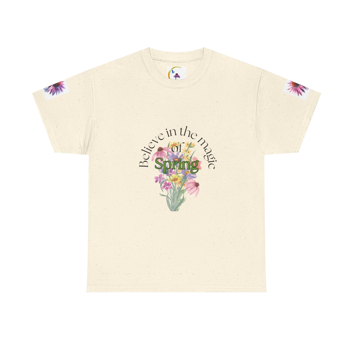 "Believe in the Magic of Spring" Unisex Heavy cotton Tee
