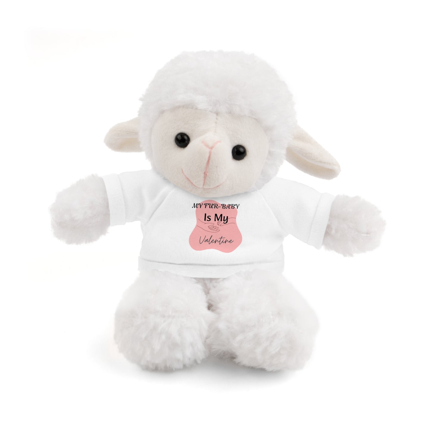 Any Furr-Baby Is My Valentine plush animall