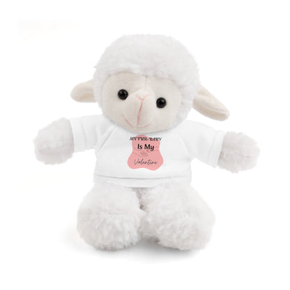 Any Furr-Baby Is My Valentine plush animall