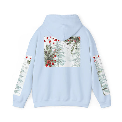 'Her Heart' Floral Winter Holiday Pullover