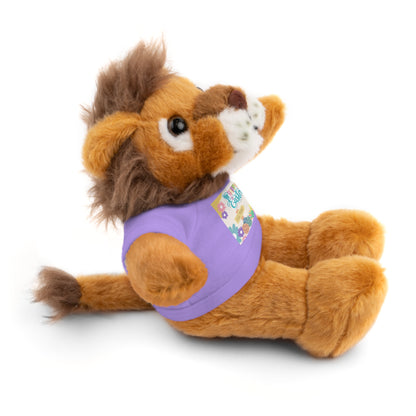 Happy Easter Stuffed Animal with T-Shirt
