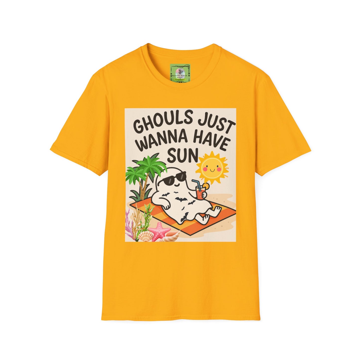 Ghouls Having Fun T-Shirt — Summer Meets Halloween Funny Tee