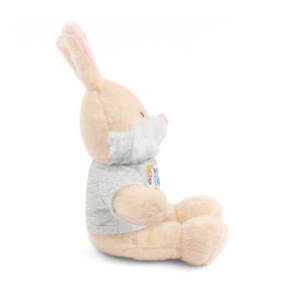 Happy Easter Stuffed Animal with T-Shirt