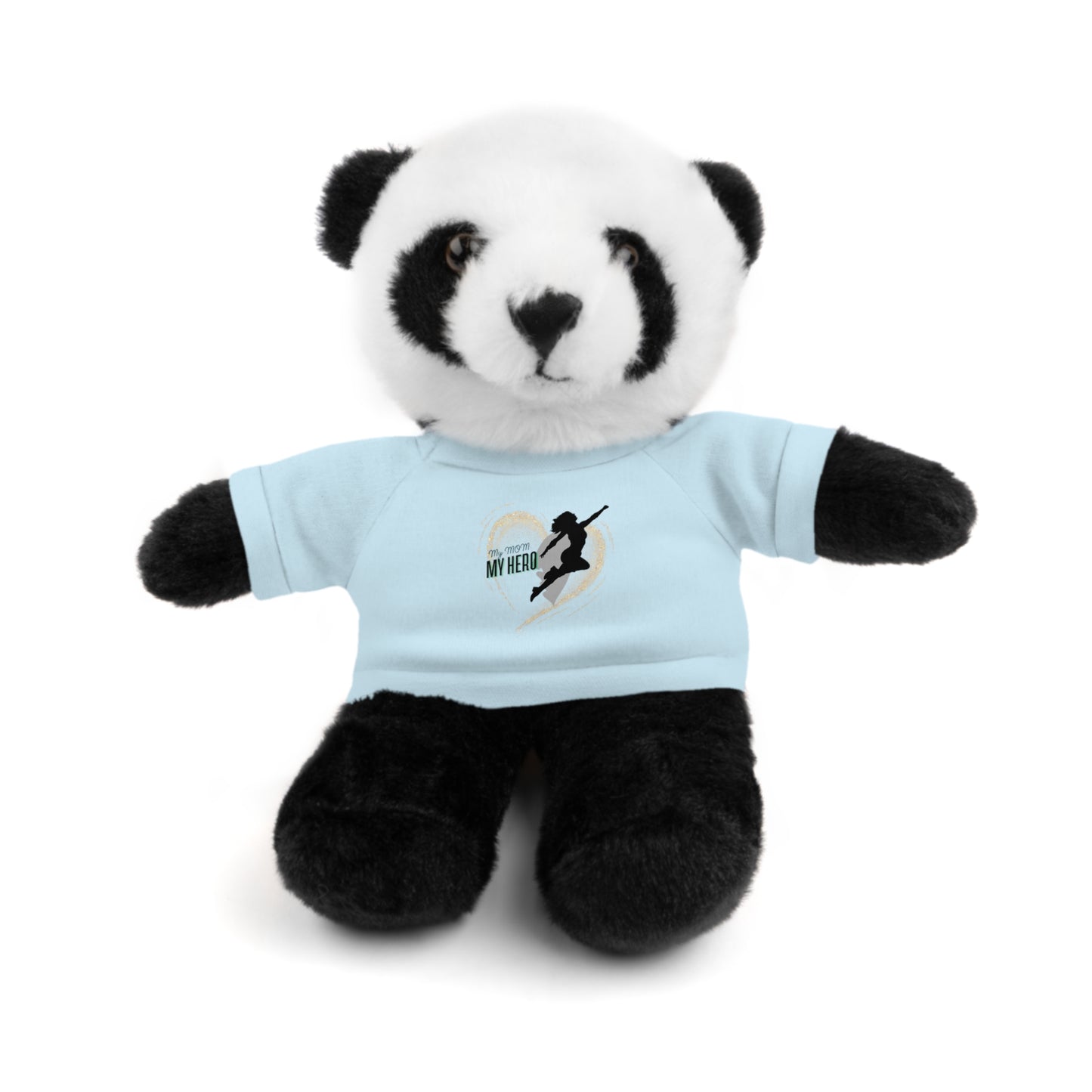 Hero MOM Stuffed Animal with T-Shirt – Customizable Gift for Kids & Collectors