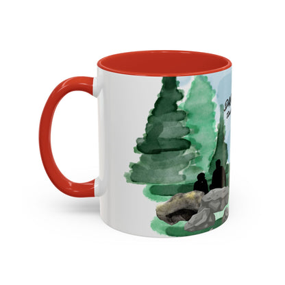 Dad Time Coffee Mug — Scenic Forest Father’s Day Accent Mug (11/15oz)