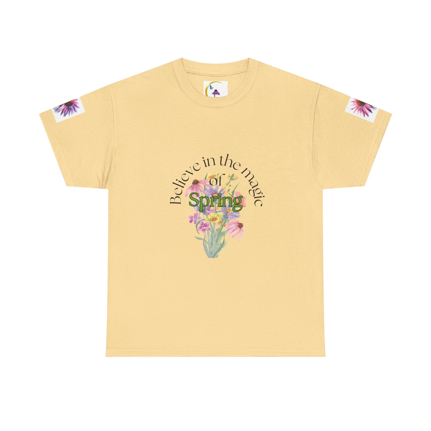 "Believe in the Magic of Spring" Unisex Heavy cotton Tee