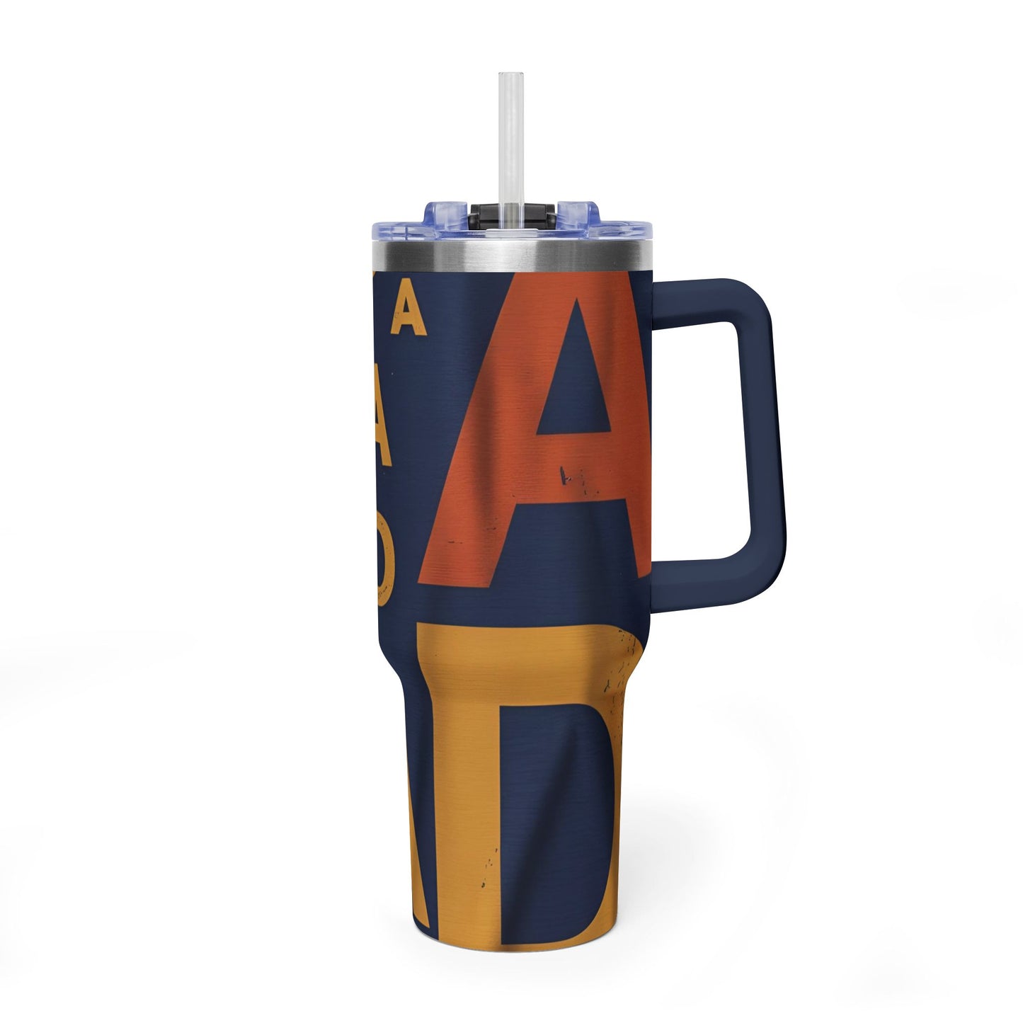 Retro Dad 40oz Vacuum Tumbler — Vintage Dad Travel Cup