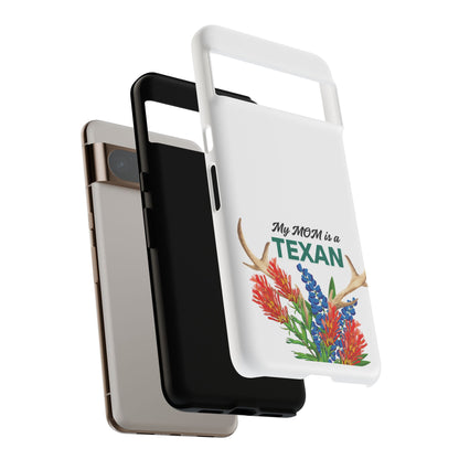 Texas MOM Phone Case - Tough & Stylish Floral Design