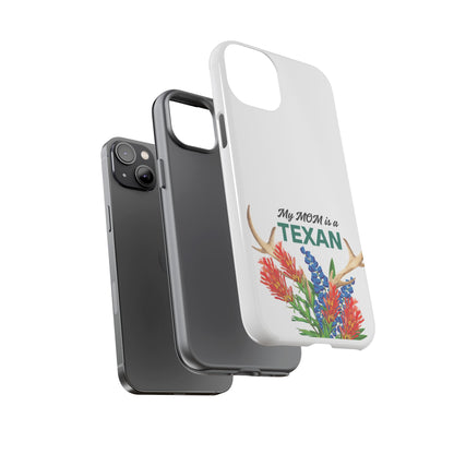 Texas MOM Phone Case - Tough & Stylish Floral Design