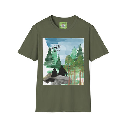 Dad Time T-Shirt — Camping Forest Dad Graphic Tee