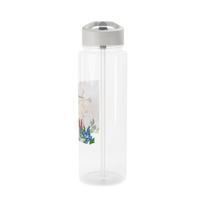 Inspirational Tritan Water Bottle - "Love Happens" Design - Perfect for Fitness and Everyday Use