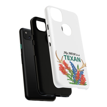 Texas MOM Phone Case - Tough & Stylish Floral Design