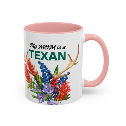 Texas MOM Coffee Mug - 11oz & 15oz Accent Cups